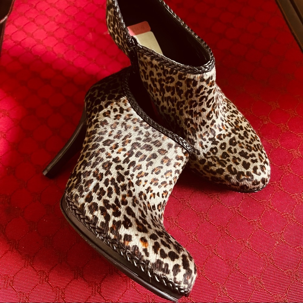 Gray Leopard Booties - Picture 12 of 15